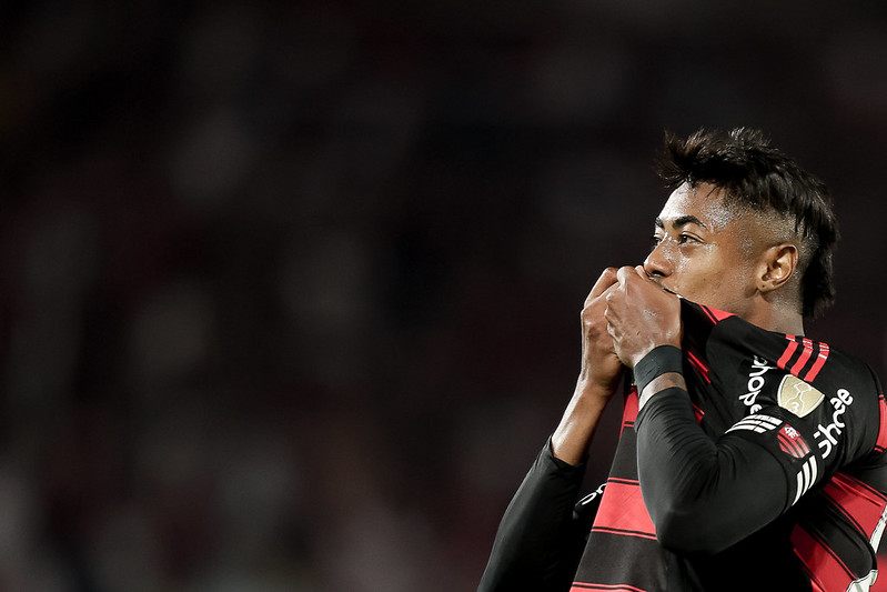 Bruno Henrique marcou o gol da vitória do Mengão - 