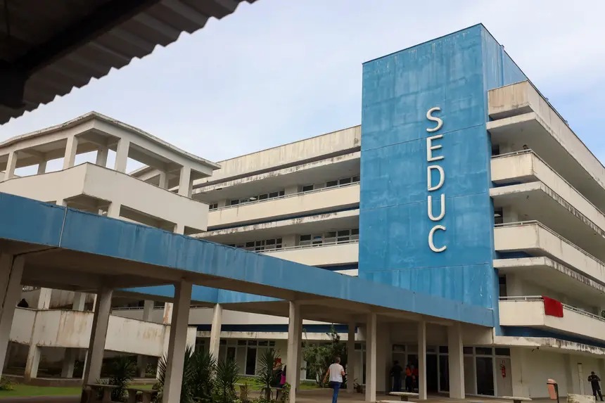 Prédio da Secretaria de Estado de Educação (Seduc), em Belém.