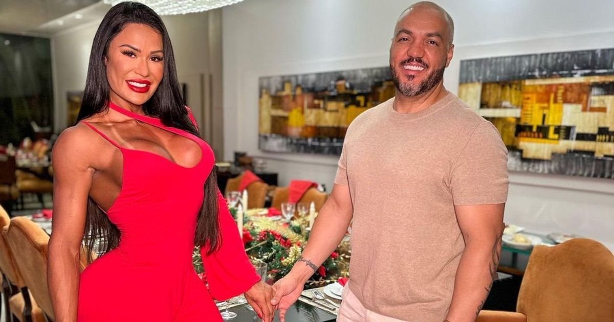 A influenciadora Gracyanne Barbosa teceu elogios a Belo por seu novo trabalho como ator.