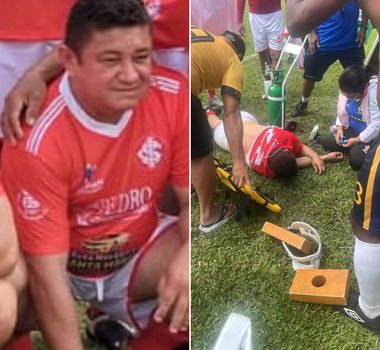 Imagem - Homem sofre mal súbito durante partida de futebol em clube privado de Belém