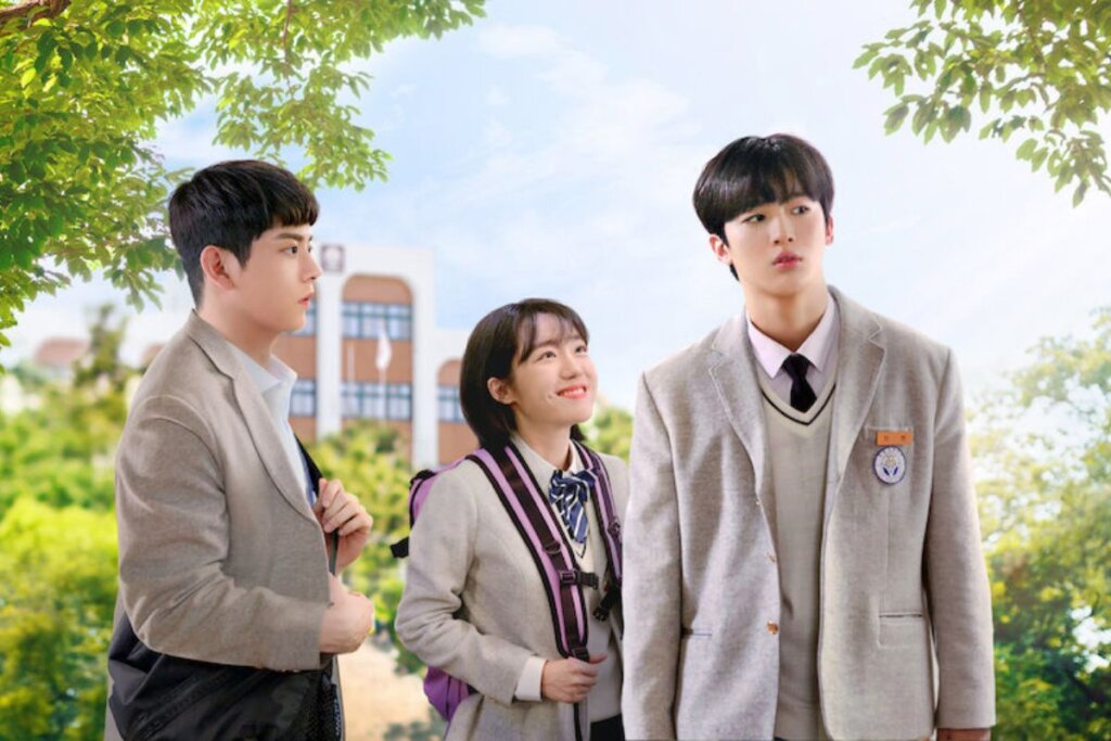 Em &#8220;A Love So Beautiful&#8221;, dois jovens experienciam as alegrias e desafios da juventude, da amizade e do primeiro amor (Imagem: Reprodução digital | Netflix)
