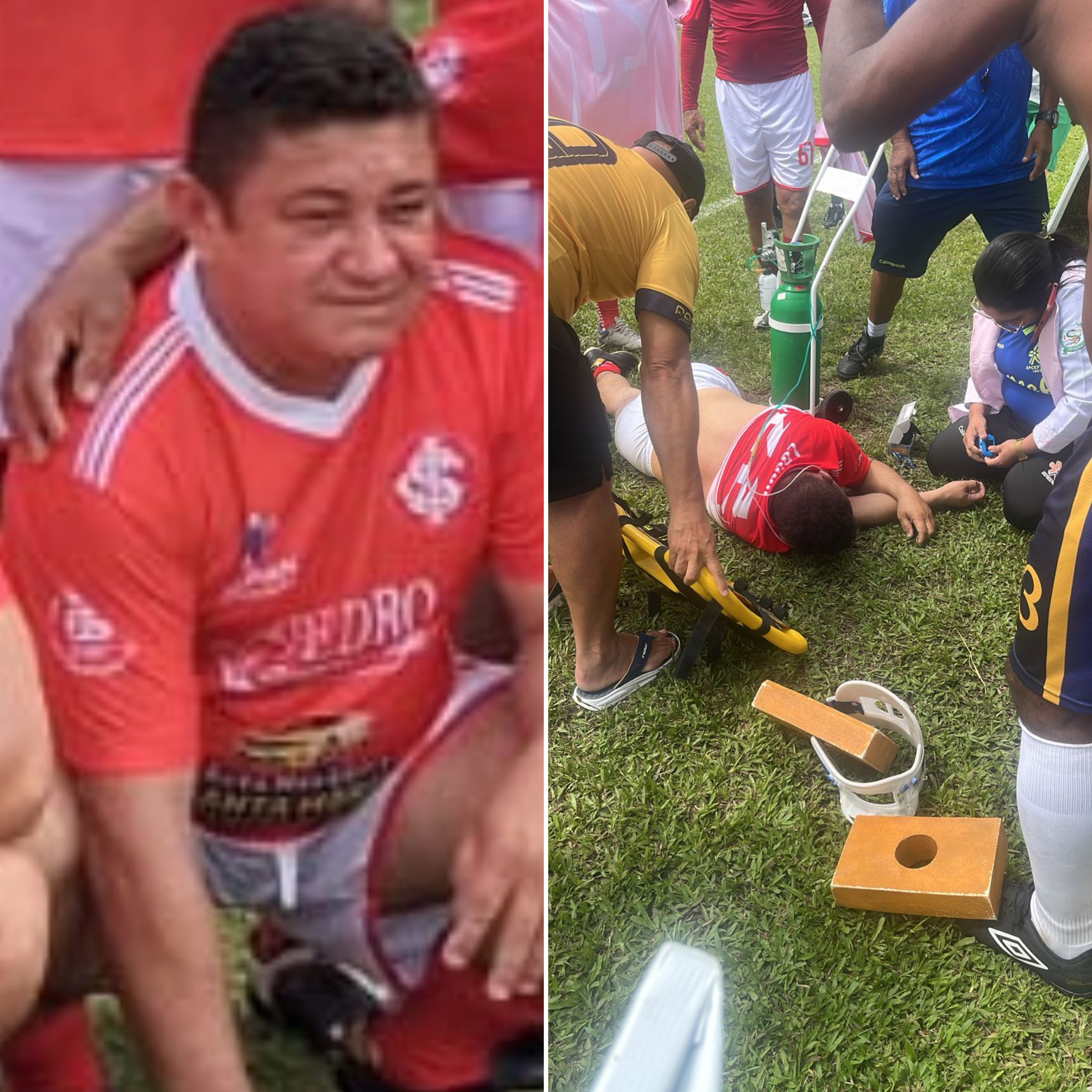 Imagem - Homem sofre mal súbito durante partida de futebol em clube privado de Belém
