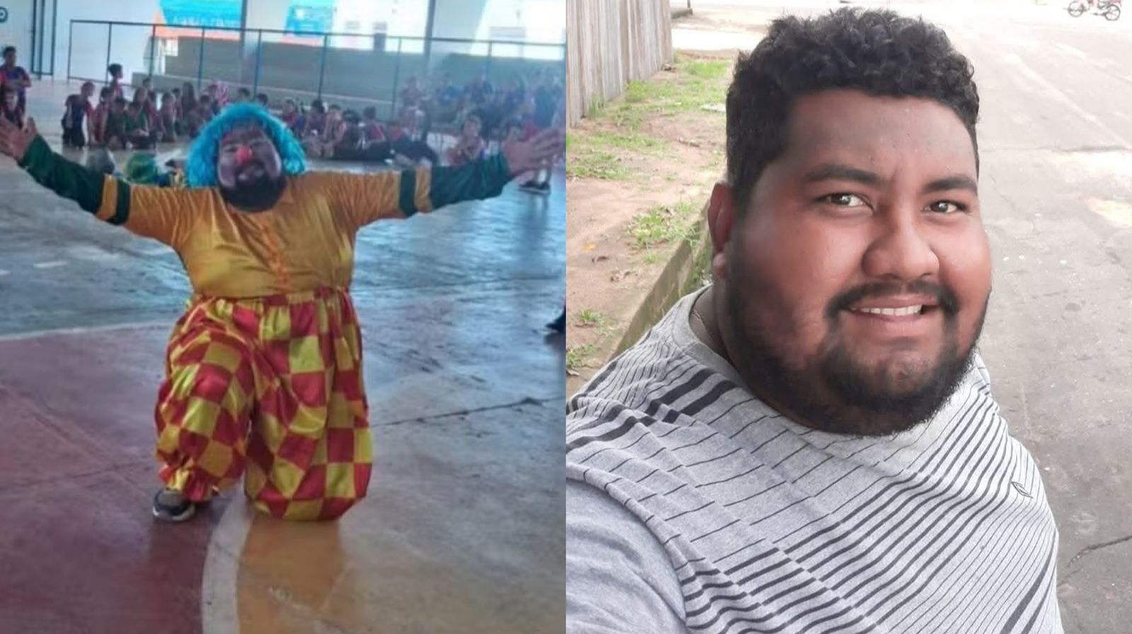 André Luiz Tavares, que dava vida ao palhaço “Bolo Fofo”.