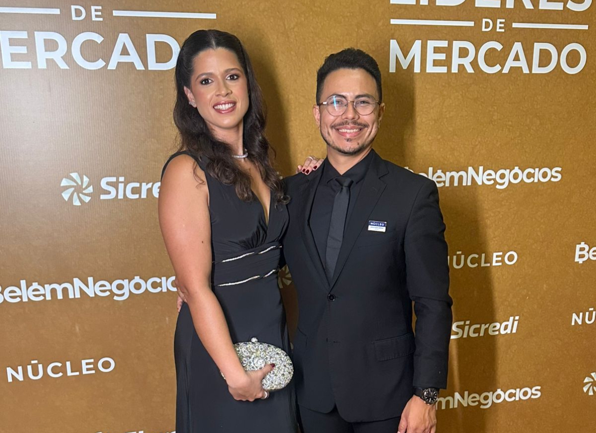 Jonathan Sarraf e a esposa, Dra. Taynah Puty

