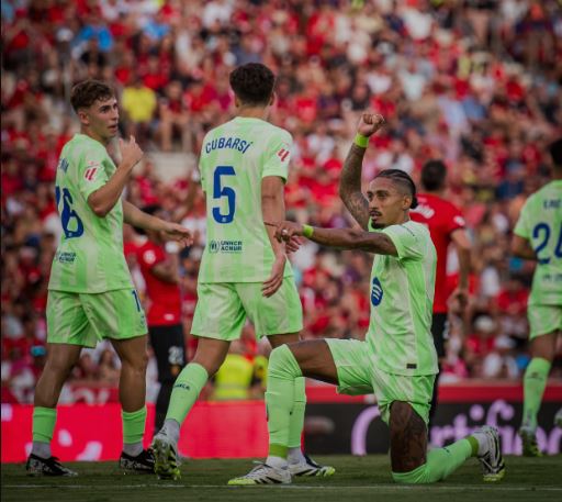 Imagem - Barcelona goleia na estreia pela LaLiga com direito a gol de Raphinha