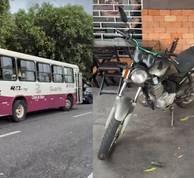 Imagem - Motociclista morre após colidir com ônibus no bairro de São Brás em Belém