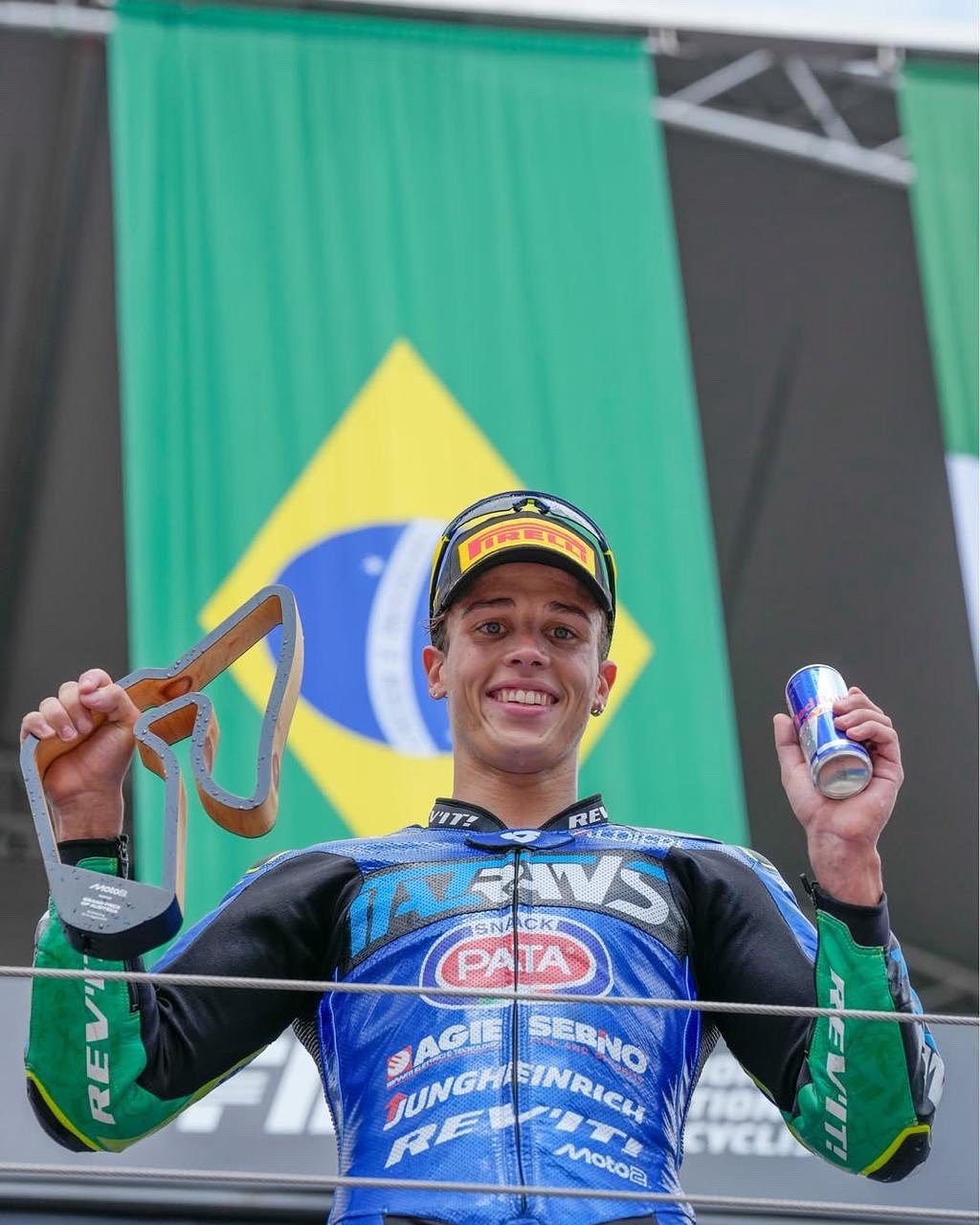Imagem - Brasileiro, Diogo Moreira vence na Áustria e encosta na briga pelo título da Moto2