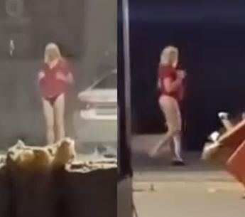 Imagem - Quatro dias após virar meme, 'pastor de calcinha' volta a ser flagrado com novo visual