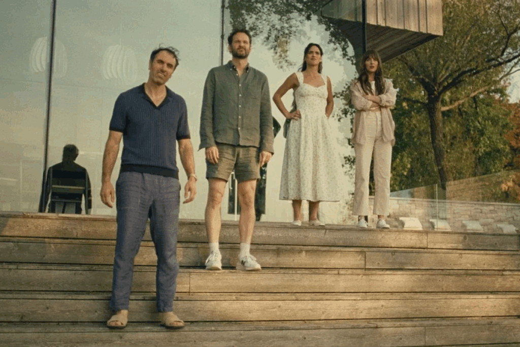 Em &#8220;Amores à Parte&#8221;, Carey busca se reinventar após o fim do casamento e acaba mergulhando em novas experiências (Imagem: Reprodução digital | Diamond Films)