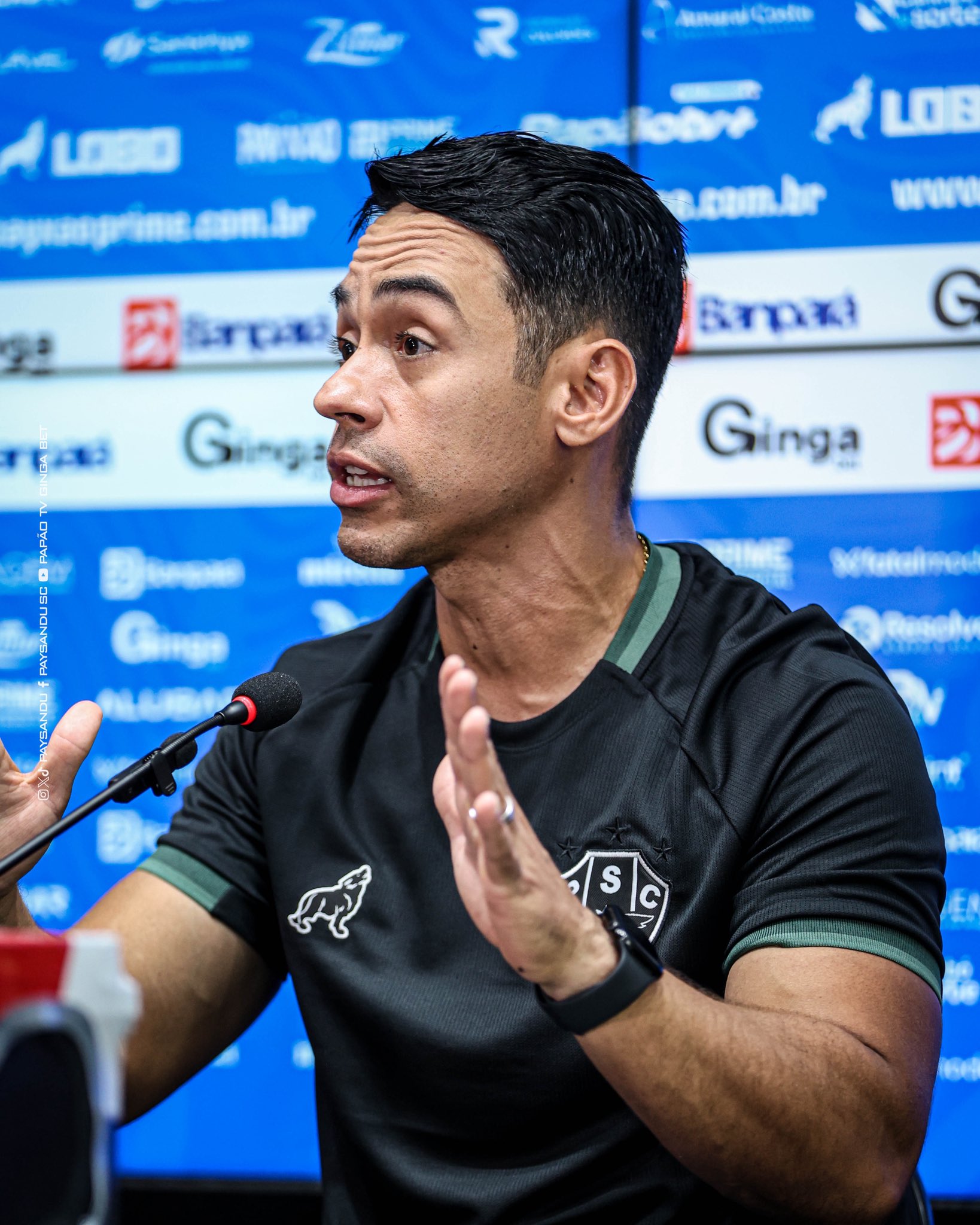 Ignacio Neto foi apresentado no Paysandu para o cargo de treinador do sub-20 bicolor