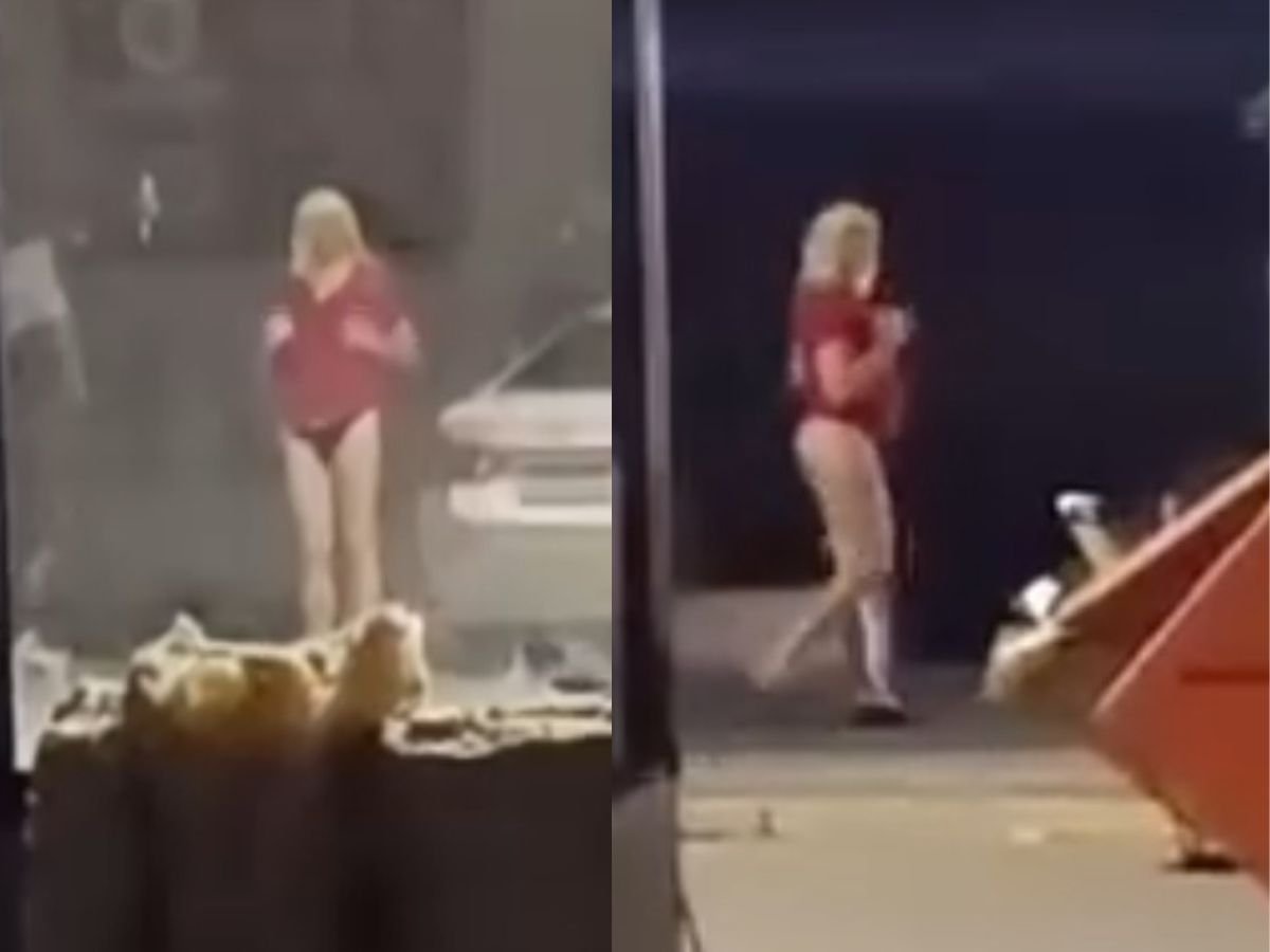Pastor de calcinha ataca novamente -