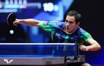 Hugo Calderano vence por 4 a 0 e garante vaga na final em Macau