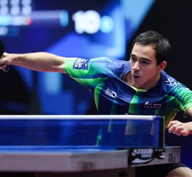 Imagem - Hugo Calderano mostra força e avança às oitavas no WTT Europe Smash