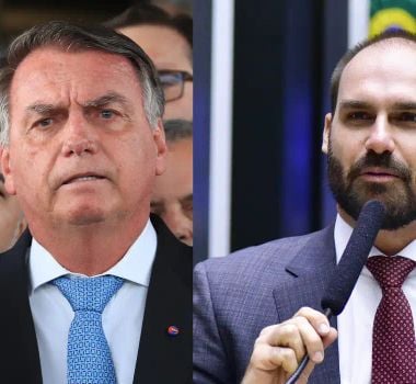 Imagem - Crise: Eduardo xinga Bolsonaro após ser criticado; 'ingrato do cara#@'
