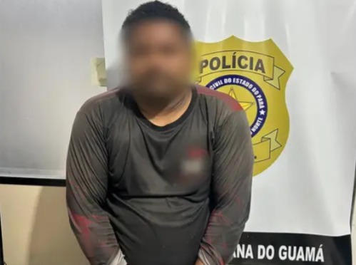 Homem é preso suspeito de envolvimento em associação criminosa em Belém.