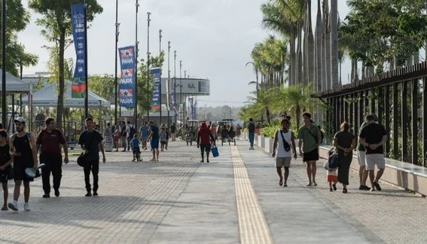 Com áreas temáticas sobre clima, biodiversidade e inovação, a Green Zone terá pavilhões de até US$ 1.500 o m².
