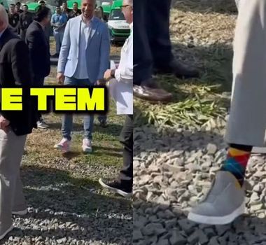 Imagem - Vídeo: Lula faz piada sobre tornozeleira eletrônica durante evento em SP