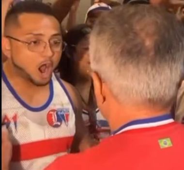 Imagem - Vídeo: ex-executivo do Remo, Sérgio Papellin é alvo de protestos de torcedores do Fortaleza