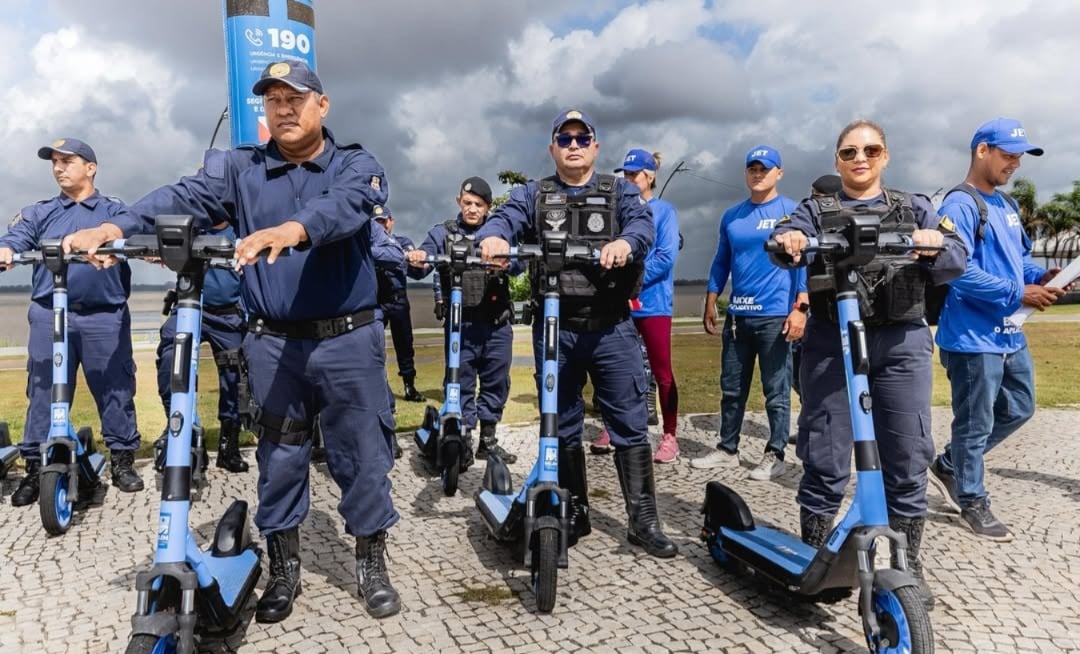 Novos patinetes da Prefeitura de Belém -