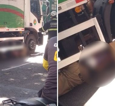 Imagem - Motociclista morre esmagado após acidente com caminhão em Belém