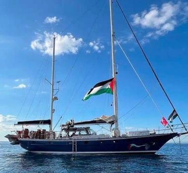 Imagem - Com brasileiros, Flotilha da Liberdade leva ajuda humanitária a Gaza