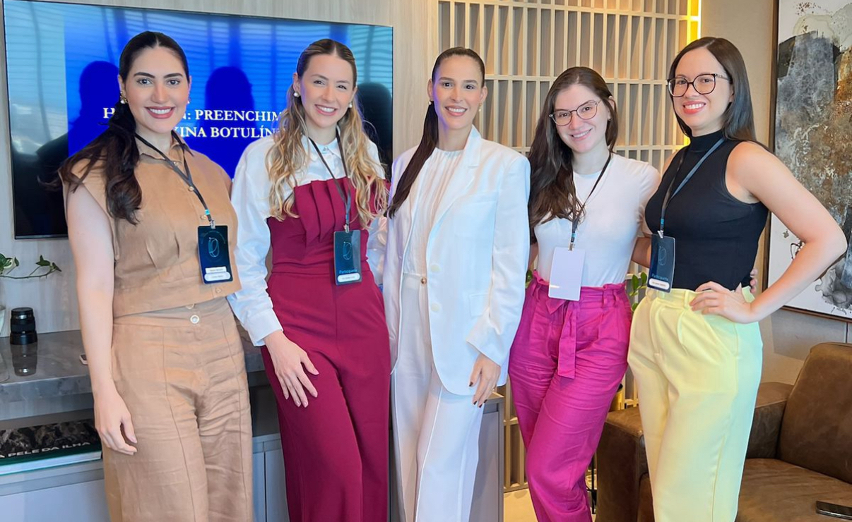 Imagem - A dermatologista Caroline Palheta prepara o segundo módulo do curso de Cosmiatria e Laser