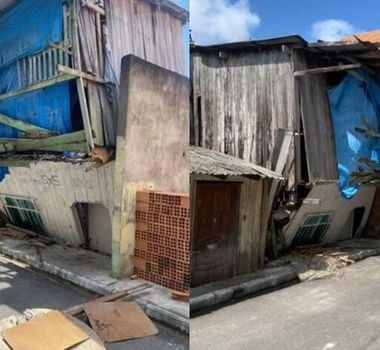 Imagem - Vídeo: para evitar tragédia, moradores interditam passagem no Curió-Utinga, em Belém