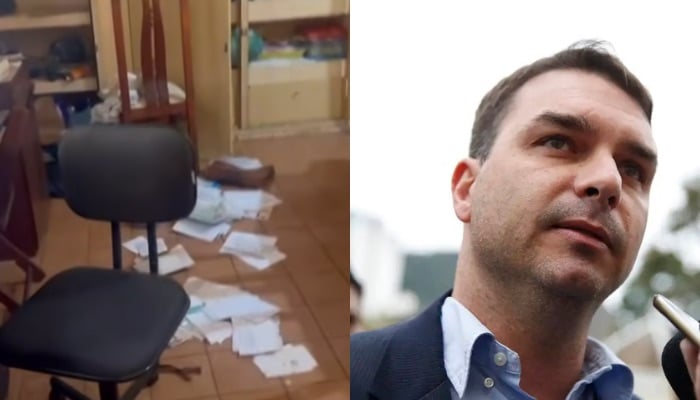 (Mãe e avós de Flávio Bolsonaro são feitos reféns em assalto no interior do Rio)

