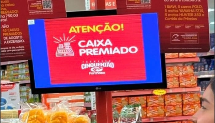 (Supermercados Formosa lançam promoção surpresa do Caixa Premiado em Belém)