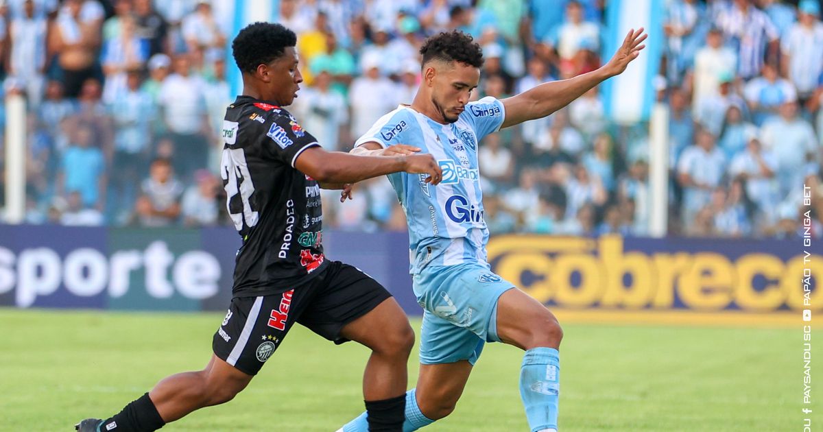 Paysandu foi derrotado pelo Operário no último fim de semana