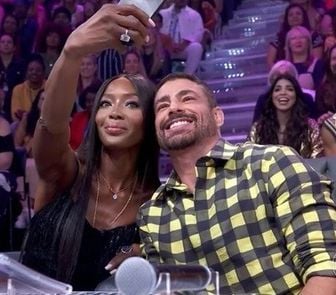 Imagem - Naomi Campbell fala sobre passado em comum com Cauã Reymond