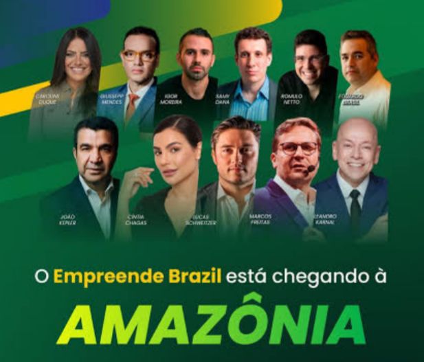 Alguns dos palestrantes no Empreende Brazil
