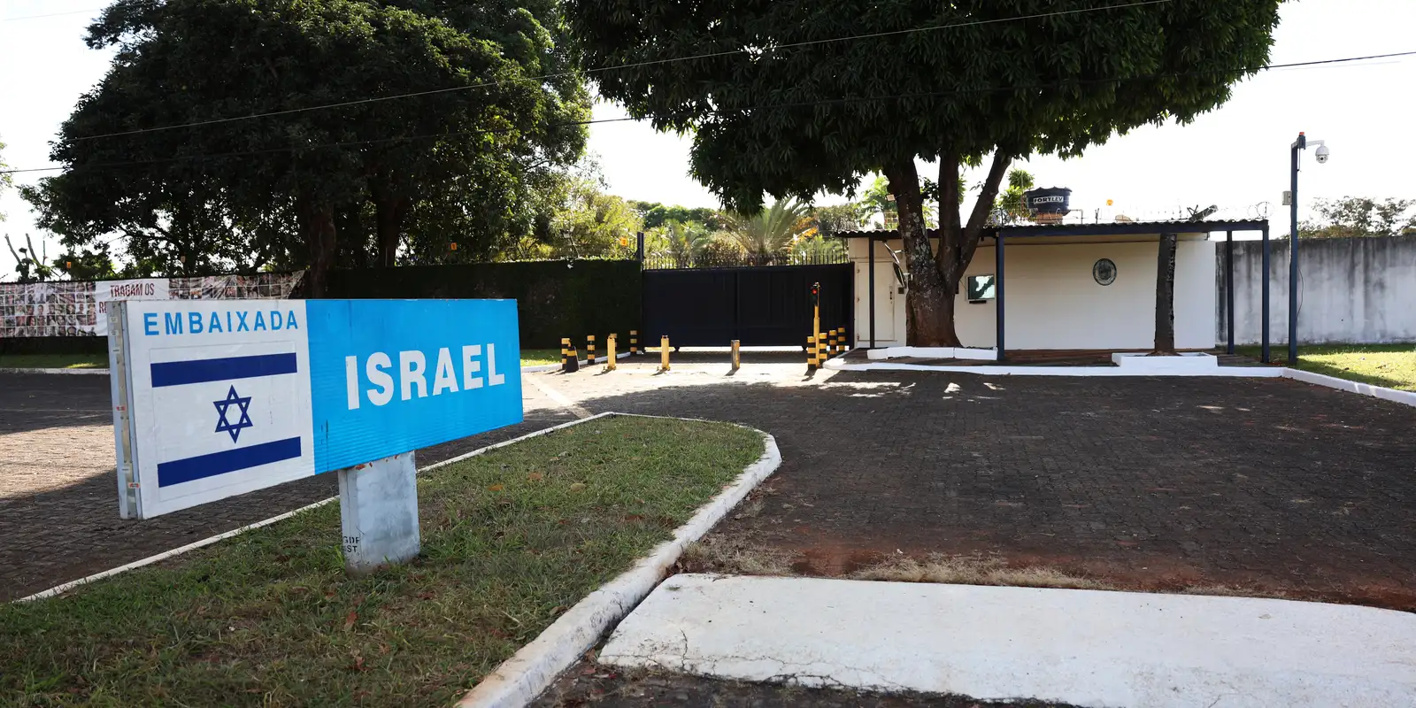Embaixada de Israel no Brasil. 