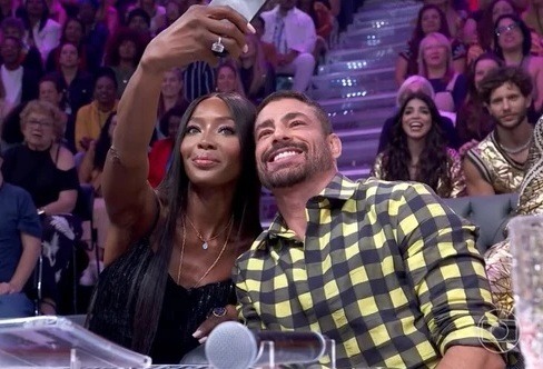 Imagem - Naomi Campbell fala sobre passado em comum com Cauã Reymond