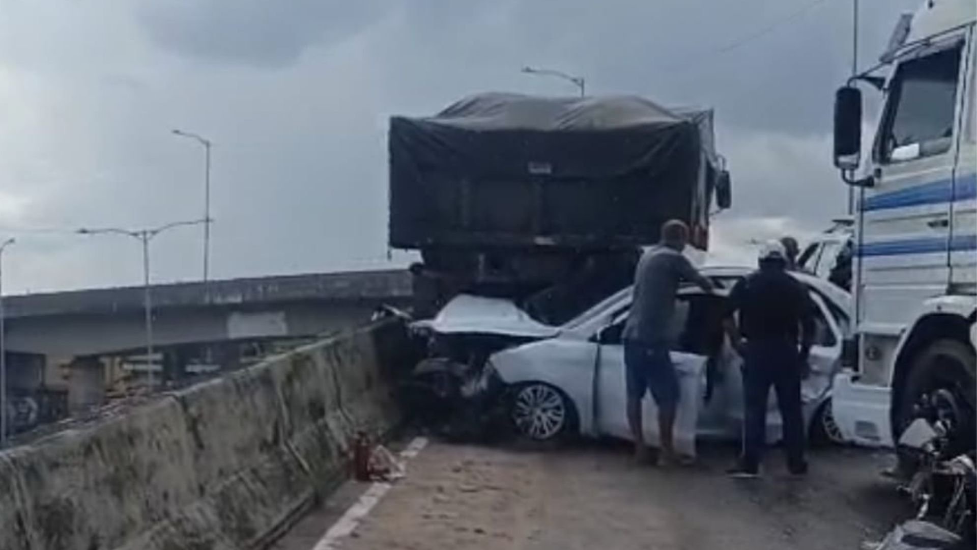 Acidente causou congestionamento na entrada de Belém