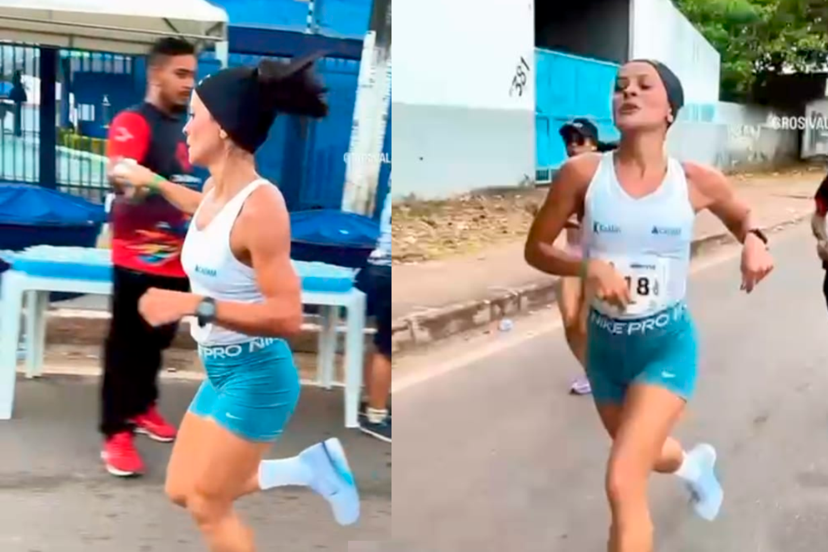 Atleta pareceu 'meter o louco', mas seguiu as regras corretamente -