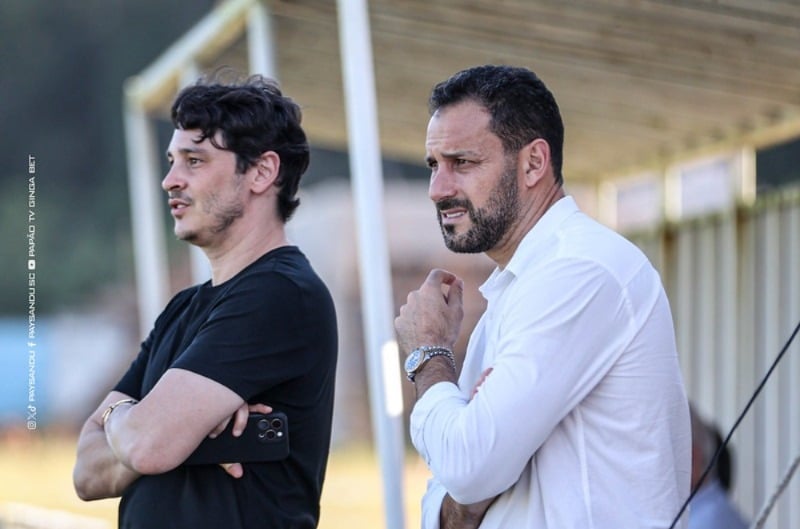 Presidente e executivo de futebol do Papão -