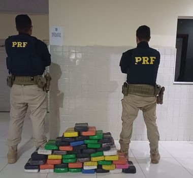 Imagem - Vídeo: PRF apreende 54 kg de maconha durante fiscalização na BR-163, no Pará