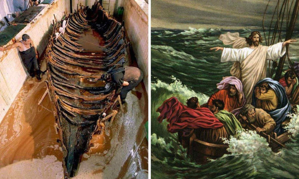 Imagem - Arqueólogos encontram barco que pode ter relação com milagre de Jesus no mar da Galileia
