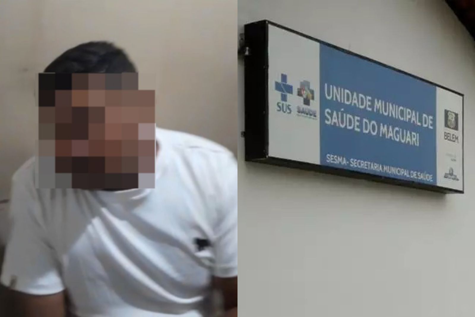 Imagem - Vídeo: homem é flagrado fotografando adolescente em posto de saúde de Belém