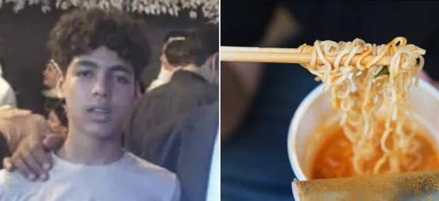 Um adolescente de 13 anos morreu no Cairo, capital do Egito, após ingerir três pacotes de macarrão instantâneo cru.