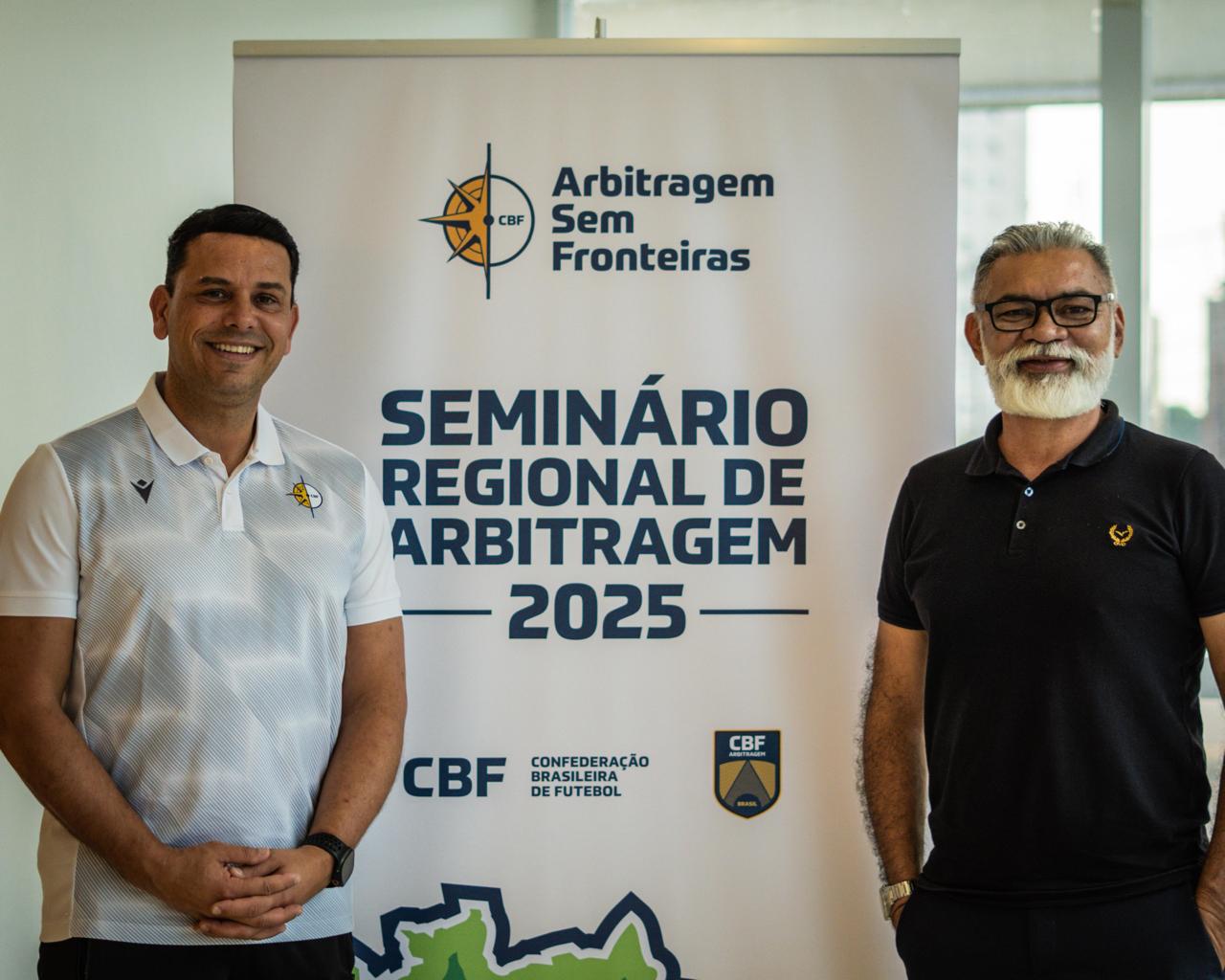 CBF abre seminário de arbitragem em Belém e reforça capacitação de árbitros paraenses