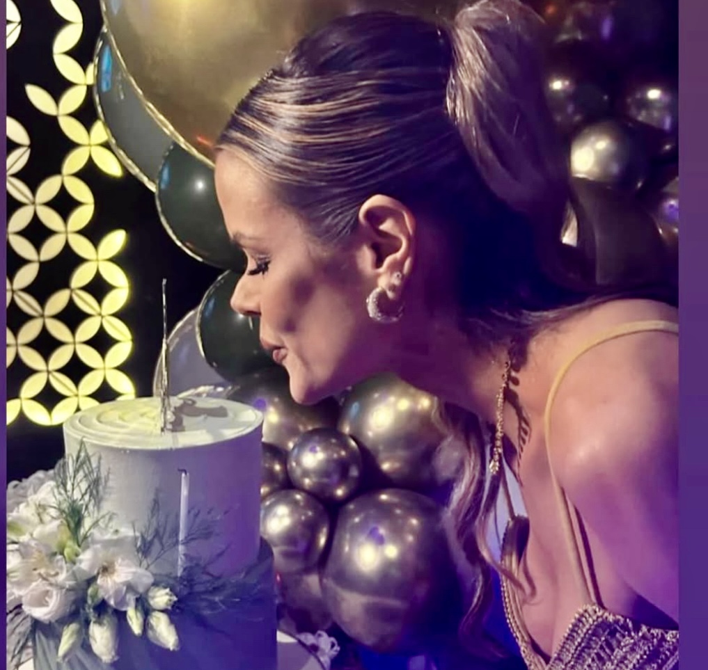 Larissa era o espelho da felicidade, ao festejar mais um ano de vida