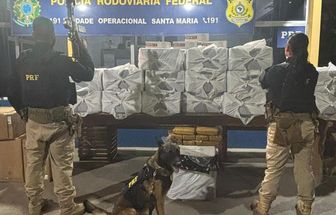 Agentes apreendem cocaína e carga irregular na BR-316