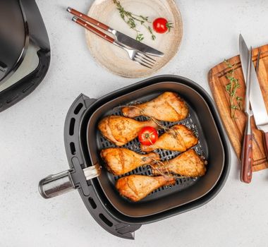 Imagem - 5 receitas práticas de frango na air fryer