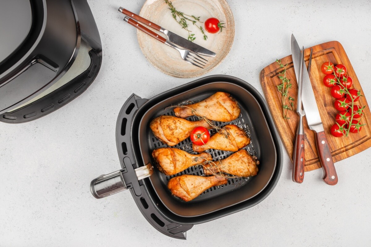 Coxinhas da asa crocantes na air fryer (Imagem: sweet marshmallow | Shutterstock)