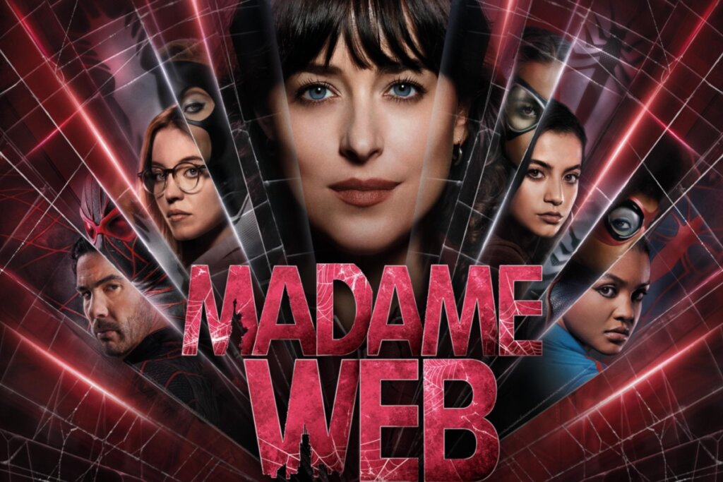 Em &#8220;Madame Web&#8221;, o destino conecta heroínas jovens e uma paramédica com poderes especiais (Imagem: Reprodução digital | Sony Pictures)