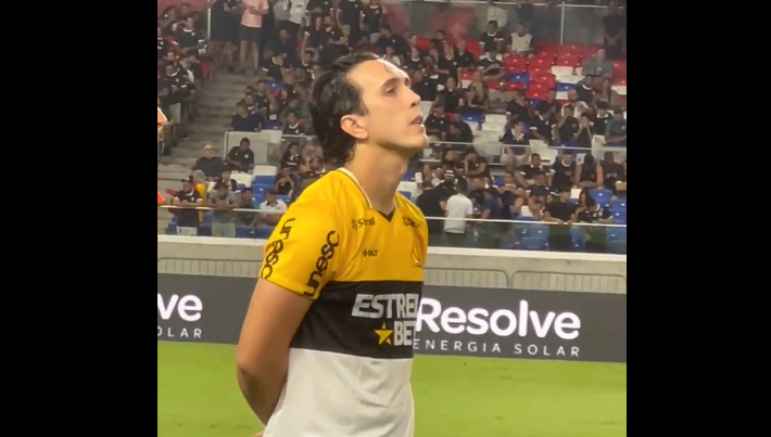 Nicolas reencontrou o Remo neste fim de semana
