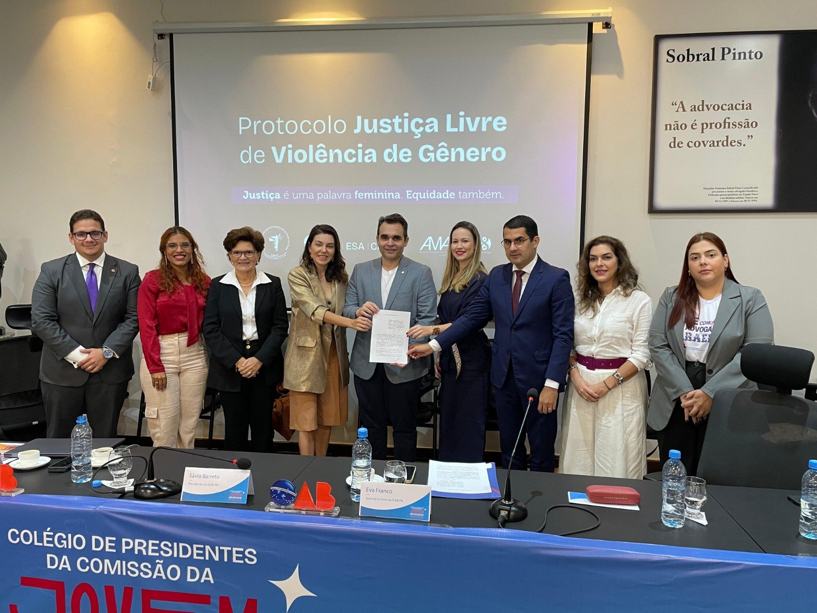 OAB-PA, Amatra8 e Amepa assinam protocolo contra discriminação de gênero no sistema de Justiça - 