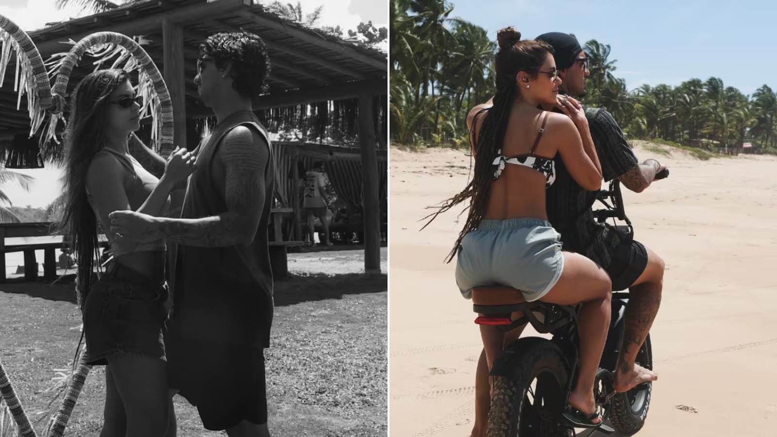 O surfista Gabriel Medina confirmou o romance com a modelo e influenciadora Isabella Arantes.